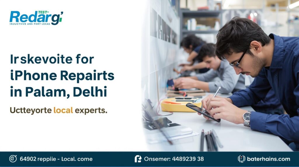 iPhone Repair Service Palam Delhi – Get Your iPhone Fixed by Local Experts